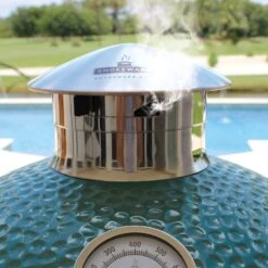 304 SS Vented Chimney Cap Fits For Big Green Egg Medium, Large And X-Large Models Ceramic Kamado Charcoal Grills -Cheap Grill Store 71ogWyKKfzL. AC SL1500
