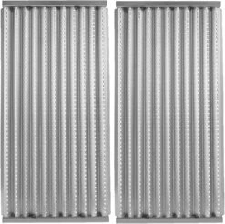 Emitter Plates For Char-Broil 2 Burner 463243812, 463270612, 463210011, 463243911, 463262211, 463262911, 463270611, 466270611 Gas Grill