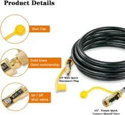 12 Feet LP Propane Gas 1/4 Hose With Quick Connect -Cheap Grill Store 71pyHvnNAmL. AC SL1500