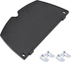 12.6'' Grill Griddle Grates For Weber Q100 Q120 Q1000 Q1200 Series Gas Grills, 6558 Replacement Parts