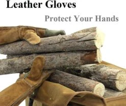 Waxed Canvas Rust Firewood Log Carrier Tote Large Fire Wood Bag Durable Fireplace Wood Stove Accessories With Leather Gloves -Cheap Grill Store 71tYljuiwkL. AC SX679. SX. UX. SY. UY