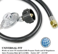 3 Feet Hose Regulator LP Conversion Kit, QCC1/Type 1, Replacement Regulator And Hose For Gas Bbq Grill Models 13 3 Feet Hose Regulator LP Conversion Kit, QCC1/Type 1, Replacement Regulator And Hose For Gas Bbq Grill Models -Cheap Grill Store 71tvdZhiFCL. AC SL1500