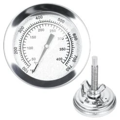 Temperature Gauge Thermometer For Char-Griller 5050, 5650, 5252, 3001, 3030, 2190 Grills