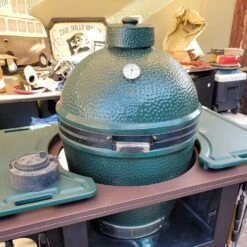 Ceramic Grill Feet & Chimney Vent Cap For Big Green Egg BGE Small, Medium, Large, XLarge Kamado Ceramic Egg Charcoal Grills -Cheap Grill Store 71ulOXpuLrL. AC SL1500