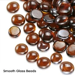 10 LBS 1/2'' Copper Fire Beads Glass Reflective Tempered Fire Rocks Beads For Fire Pits, Fireplace And Fire Bowl -Cheap Grill Store 71vZbiTeMuL. AC SL1200