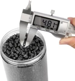 2 Lbs Jar 3-6mm Onyx Black Round Crushed Fire Pit Glass Glitter Glass Pebbles Gravel Stone For Crafts Resin Art, Garden Decoration, Fireplace -Cheap Grill Store 71w2shl91jL. AC SL1500