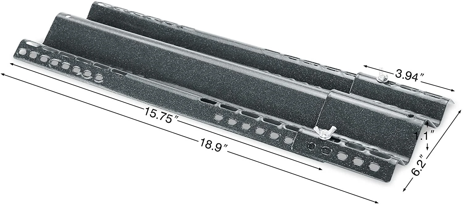 4Pcs Heat Plates Shield Sear Plate Replacement Parts For Saber Gas Grills 5 4Pcs Heat Plates Shield Sear Plate Replacement Parts For Saber Gas Grills - Image 3