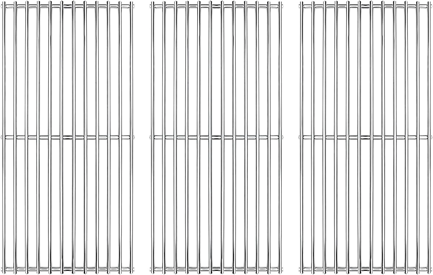BBQ Cooking Grates For Jenn Air 720-0062, 720-0100, 720-0138, 720-0141, 720-0164 Gas Grills 3 BBQ Cooking Grates For Jenn Air 720-0062, 720-0100, 720-0138, 720-0141, 720-0164 Gas Grills