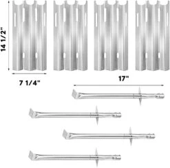 Replacement Parts Kit For Jenn Air JA460, JA460N, JA460P, JA461, JA461P 4 Burner Grill, Heat Plates And Burners -Cheap Grill Store 71zi685g6KL. AC SL1500 0b4ba329 c514 415d 875e 6e6ae3b5e84c