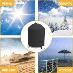 Grill Cover 7150 Fits Weber 22 Inch, Master- Touch 22'', Smokey Mountain 22 1/2'' Charcoal Kettle Grills -Cheap Grill Store 71zvMmVCQ1L. AC SL1500 9ad95e07 7c36 4bec be1b f90fe30bf91d