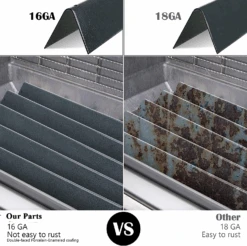 Repair Kit For Weber Spirit Side Knobs E-200, S-200, E-210, S-210 And Spirit 500 2 Burner Grills, 7507 Grill Burner + 7535 Flavor Bar + 7509 Ignitor 15 Repair Kit For Weber Spirit Side Knobs E-200, S-200, E-210, S-210 And Spirit 500 2 Burner Grills, 7507 Grill Burner + 7535 Flavor Bar + 7509 Ignitor -Cheap Grill Store 7535