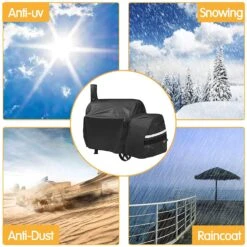 Grill Cover For Oklahoma Joe's Highland Offset Smoker -Cheap Grill Store 7 17fdb5c6 f91a 46b0 8d9c 966b716a1d41