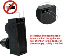 Push Button Ignition Electronic Igniter Kit For Member's Mark Gas Grills 19 Push Button Ignition Electronic Igniter Kit For Member's Mark Gas Grills -Cheap Grill Store 7 4bb2fd48 a134 4404 8711 bb444db0848a