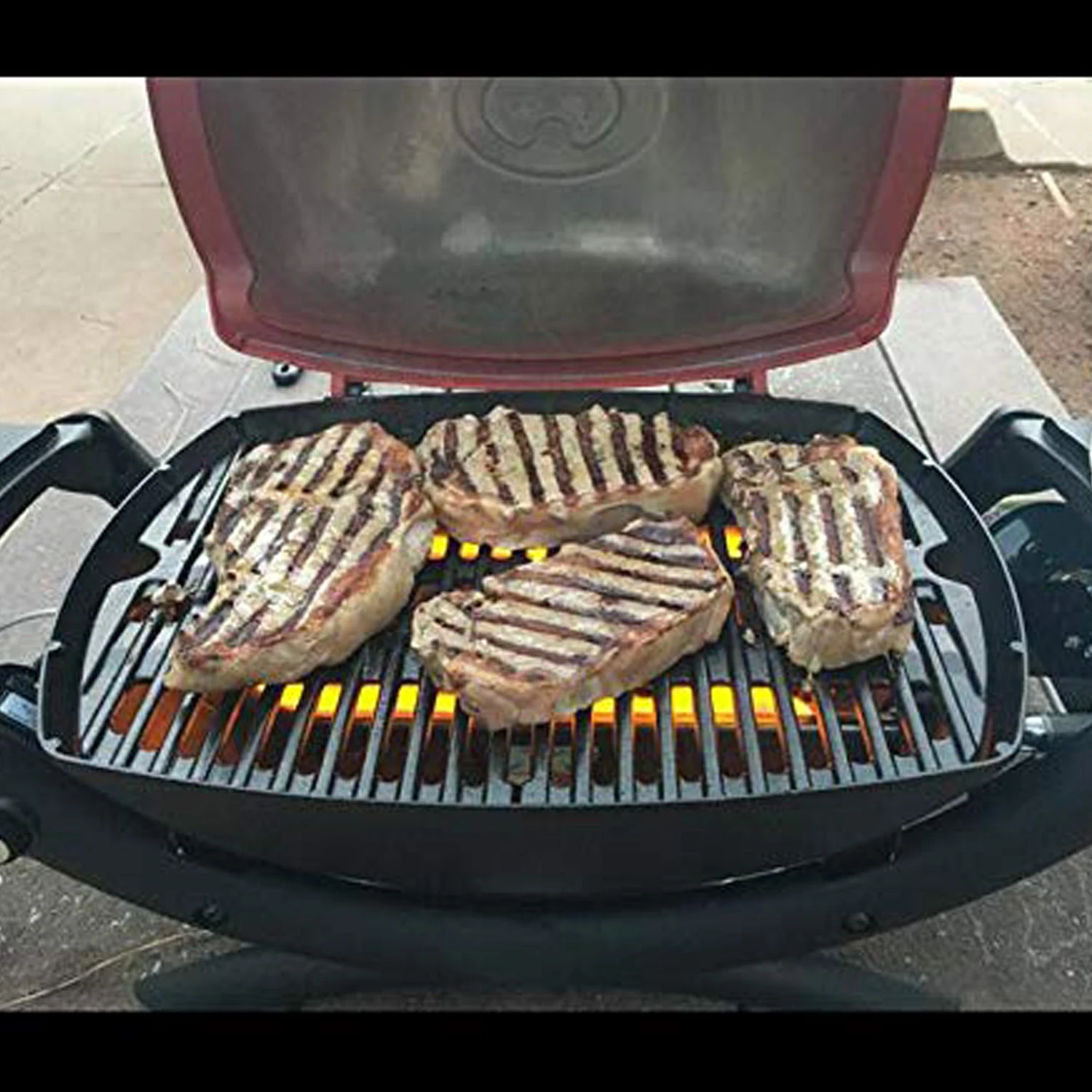 Grill Grates For Weber Q200, Q2000, Q2200, Q2400, 21.5 X 15.3'' Grill Matte Cast Iron 7645 Replacement Parts 9 Grill Grates For Weber Q200, Q2000, Q2200, Q2400, 21.5 X 15.3'' Grill Matte Cast Iron 7645 Replacement Parts - Image 7