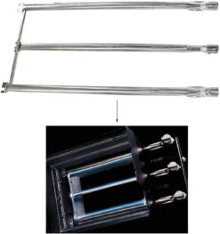 28 1/8'' Grill Burner 7508 For Side Knobs Weber Genesis Gold B, Gold C (2002 & Newer Model Years) Grills -Cheap Grill Store 7 7d04d9fd 1b95 4d68 bd78 9ffbeb60e0b4