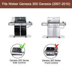 34 1/4 Grill Burners 67722 For Weber Genesis ESP-310, ESP-320 Side Knobs Models, 304 Stainless Steel 67820 BBQ Gas Grill Replacement Parts -Cheap Grill Store 7 9fa7a715 c517 408d 98fb 6422789825fd