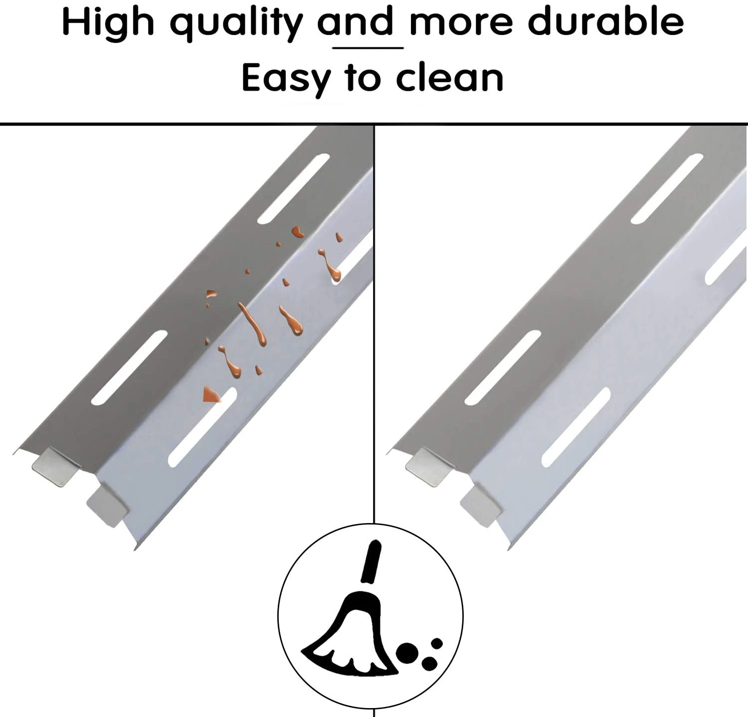 Grill Repair Kit For Sams Members Mark M3206ALP, M3207ALP, GR2039201-MM-00, M3206ANG 8 Burner Grills Burners And Heat Plates Set 10 Grill Repair Kit For Sams Members Mark M3206ALP, M3207ALP, GR2039201-MM-00, M3206ANG 8 Burner Grills Burners And Heat Plates Set - Image 8