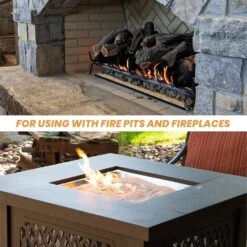 14-20 Mesh Silica Sand For Fire Pits, Fire Places, Gas Fireplace, Base Layer Decoration-10lb Heat And Fire Proof, White Amber -Cheap Grill Store 810odqTUfnL. AC SL1500