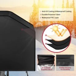 Griddle Cover Fits Blackstone 28 Inch Flat Top Grill Griddle Station, Waterproof Polyester BBQ Cover 9 Griddle Cover Fits Blackstone 28 Inch Flat Top Grill Griddle Station, Waterproof Polyester BBQ Cover -Cheap Grill Store 812EkHp3aaL. AC SL1500