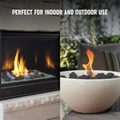 Light Weight Lava Rock Granules Ceramic Fiber Lava Rock For Decorative Landscaping Stones For Outland Bond Portable Fire Pit, Gas Log And Fireplace -Cheap Grill Store 814xVZ0L7mL. AC SL1500