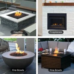 Light Weight Lava Rock Granules Ceramic Fiber Lava Rock For Decorative Landscaping Stones For Outland Bond Portable Fire Pit, Gas Log And Fireplace -Cheap Grill Store 817ph2VSV1L. AC SL1500