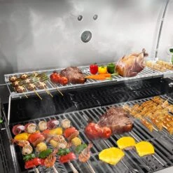 Grill Warming Rack For Char-Broil 4-6 Burner Gas Grills, 18-33'' Length X 7.5'' Width -Cheap Grill Store 81AybP73wCL. AC SL1500