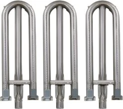 U Shape Grill Burner 3Pcs Fits Charmglow 810-8905-S Grills