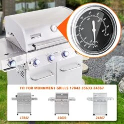 Temperature Gauge Thermometer For Monument Grills 17842, 35633, 24367 Gas Grills -Cheap Grill Store 81FAEERkBQL. SL1500