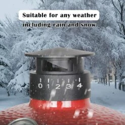 Umbrella Cap For Kamado Joe Classic & Big Joe Series Ceramic Egg Grills, BBQ Replacement Parts For Kamado Joe Dual Function Metal Chimney Top -Cheap Grill Store 81Kq7qQz3CL. AC SL1500