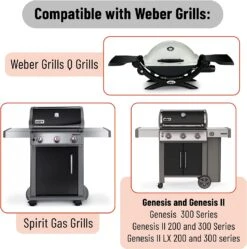 6415 22 Pack Silver Small Drip Pans Fits Weber Charcoal Kettles, Pulse, Weber Q Series, Spirit And Genesis Series Grills -Cheap Grill Store 81N7AQ4mX8L. AC SL1500