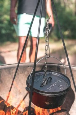 Heavy-Duty Steel Cooking Tripod Open Fire Camp Fire Tripod For Outdoor Fire Pit, Campfire, Backyard, Patio, Garden, Picnics Uses -Cheap Grill Store 81NNZqeZn1L. AC SL1500