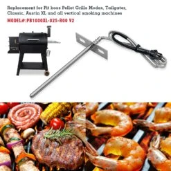 70123 RTD Temperature Probe Sensor Fits Pit Boss Classic, Laredo, Tailgater, Navigator, Sportsman, Lexington, Pro Series And More Wood Pellet Grills -Cheap Grill Store 81VTSzfFy9L. SL1500