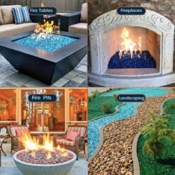 1/2'' Patio Heaters Copper Fire Glass Reflective Tempered Fire Rocks For Fire Pits, Fireplace And Fire Bowl -Cheap Grill Store 81VtZfOI8tL. AC SL1200 165a56f3 9f04 45bf 9cf6 7f8be596e1c1
