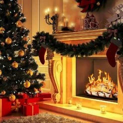 Gas Fireplace 6pcs Large Size Ceramic White Birch Wood Inserts Logs For Vented, Ventless, Electric, Propane Gas Fireplace Fire Pit Firebowl -Cheap Grill Store 81WK22Zy21L. AC SL1500