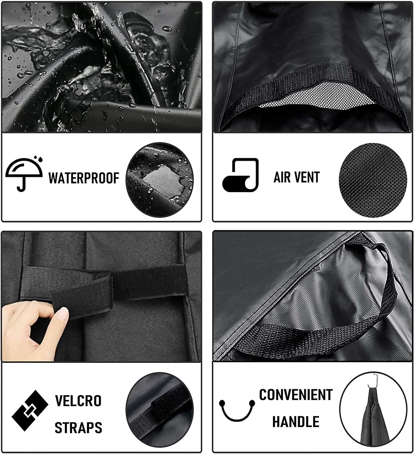 Grill Cover For Masterbuilt Smoke Hollow 4 In 1 Combo PS9900, PS9500, 8500, 6800, 6500, 3500, TC3718, DG1100S, SH7000, 47180T, SH5000, GC7000 Grills 5 Grill Cover For Masterbuilt Smoke Hollow 4 In 1 Combo PS9900, PS9500, 8500, 6800, 6500, 3500, TC3718, DG1100S, SH7000, 47180T, SH5000, GC7000 Grills - Image 3