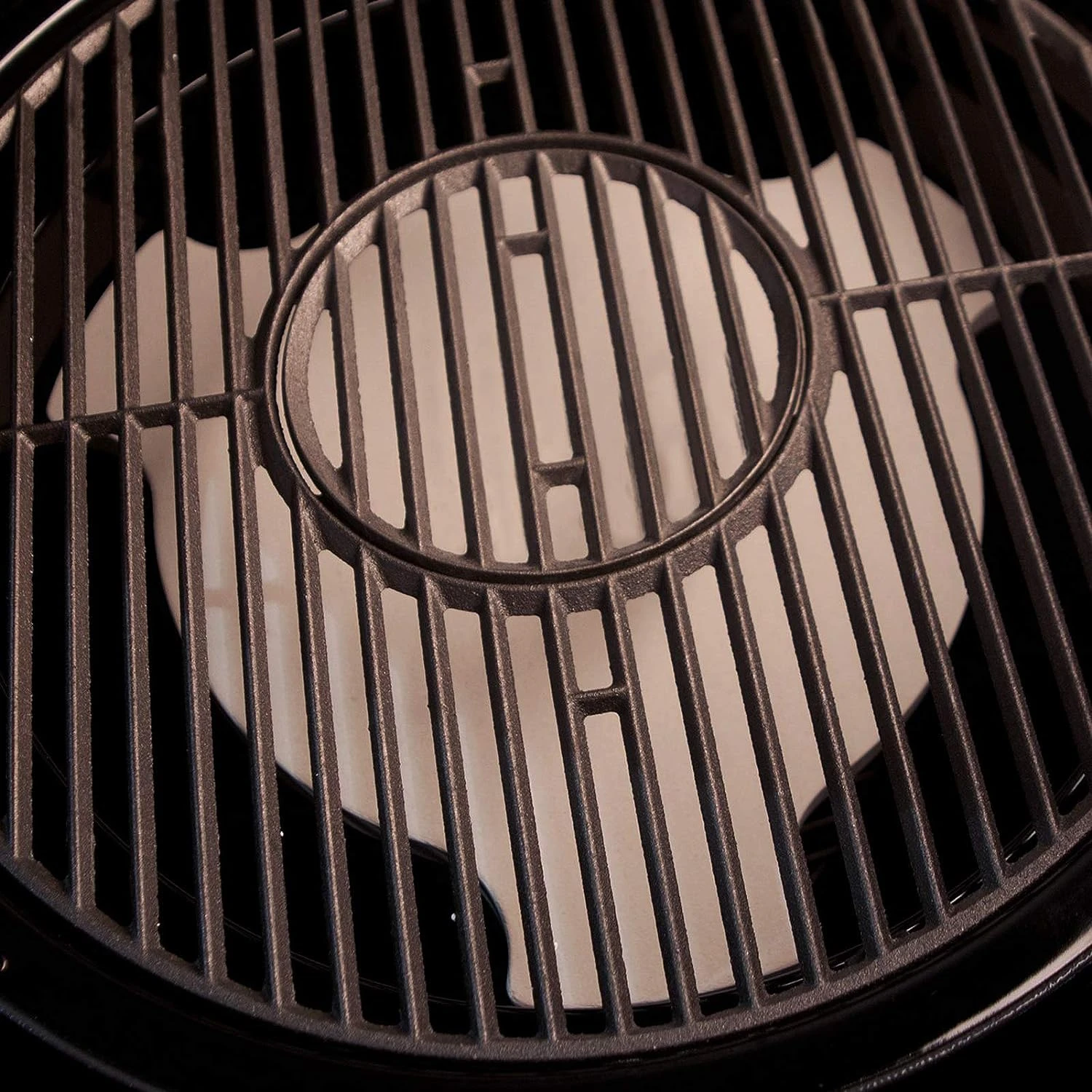 Heat Deflector Ceramic Pizza Stone Fits For Char-Griller Kamado Egg Grills, Fits 6211 The AKORN Jr. Smokin' Stone 6 Heat Deflector Ceramic Pizza Stone Fits For Char-Griller Kamado Egg Grills, Fits 6211 The AKORN Jr. Smokin' Stone - Image 4