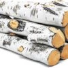 7 Pcs Fake Wood Gas Fireplace Logs, Ceramic White Birch Wood Logs For Gas Fireplace, Firebowl, Vented, Propane, Gel, Ethanol, Electric Fire Pits -Cheap Grill Store 81 2hXxiWL. AC SL1500