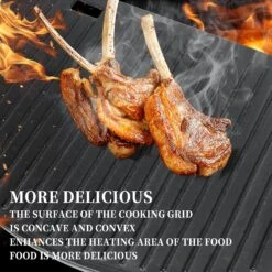 Half Moon Cast Iron Griddle For Kamado Joe Big Joe 24 Inch, Weber Summit Kamado E6/S6 Charcoal Grills -Cheap Grill Store 81 iUs ccjL. AC SL1500