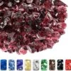 10 Pounds 1/2'' Wine Red Tempered Fire Glass Rocks For Fire Pit For Gas Fireplace, Safe For Outdoors And Indoors Decoration -Cheap Grill Store 81c8a6E3y8L. AC SL1500