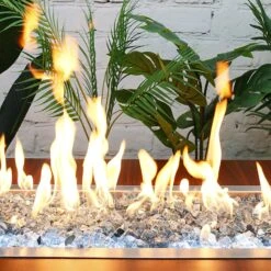 10 Pounds 1/2 Inch Aqua Blue Tempered Fire Glass Rocks For Fire Pit For Gas Fireplace, Safe For Outdoors And Indoors Decoration -Cheap Grill Store 81d9fi07IGL. AC SL1500