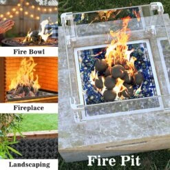 4 Inch Black Round Ceramic Fire Balls For Fire Pit, Tempered Fire Stones For Natural Or Propane Fireplace, Set Of 12 Reusable Fireballs -Cheap Grill Store 81f69A36URL. AC SL1500