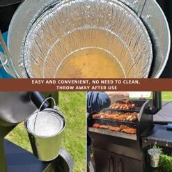 18 Pack Grease Bucket Liners For Traeger, Pit Boss, Oklahoma Joe's, GMG Etc BBQ Grills, Smoker Bucket Accessories -Cheap Grill Store 81iQSfWyYUL. AC SL1500