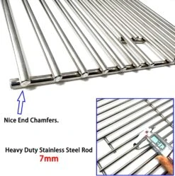 Grill Cooking Grates For Jenn-Air 720-0336, 730-0336, 730-0336B, 730-0336C, 19 1/8 Inches Stainless Steel Cooking Grid 12 Grill Cooking Grates For Jenn-Air 720-0336, 730-0336, 730-0336B, 730-0336C, 19 1/8 Inches Stainless Steel Cooking Grid -Cheap Grill Store 81iUw8TBp4L. AC SL1500 fb88e35e 9c78 4103 b96e 0f35cff55566