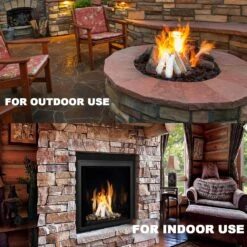 6Pcs Small Birch Ceramic Wood Logs & Accessories For All Types Of Gas Fire Pits Inserts, Ventless & Vented, Propane, Gel, Ethanol, Outdoor Fireplaces -Cheap Grill Store 81iXmIyPOrL. AC SL1500