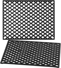 Cooking Grid Grates Kit For Char-Broil Cooking Zone 1000 And PGS K40 Grills, 16 1/8" X 24 1/2"
