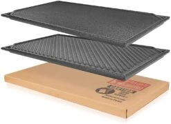 BBQ Griddle Plate Cast Iron Universal Fits, 16.45 X 9.5 Inch -Cheap Grill Store 81kxwtnA5PS. AC SL1500