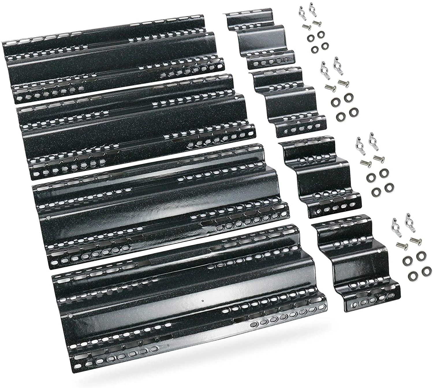 4Pcs Heat Plates Shield Sear Plate Replacement Parts For Saber Gas Grills 4 4Pcs Heat Plates Shield Sear Plate Replacement Parts For Saber Gas Grills - Image 2