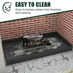 Adjustable Rectangle Fireplace Inserts Tray Expandable Ash Pan For Ash Collection Galvanized Steel Ember Holder With Nuts And Bolts -Cheap Grill Store 81s5u3 IPFL. AC SL1500