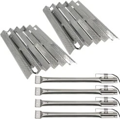 Grill Burner, Heat Plates Kit Fits Nexgrill 720-0193, 720-0289, 720-0432 Grills
