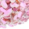 10 Pounds 1/2 Inch Pink Tempered Fire Glass Rocks For Fire Pit For Gas Fireplace, Safe For Outdoors And Indoors Decoration